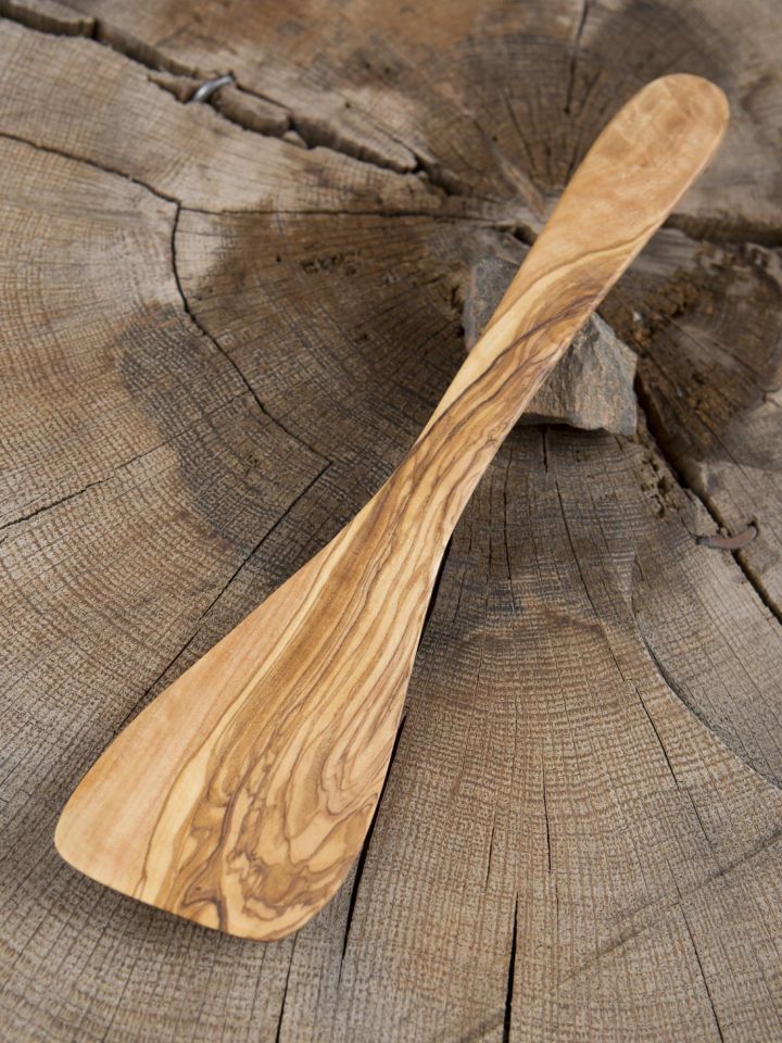 Olive wood spatula