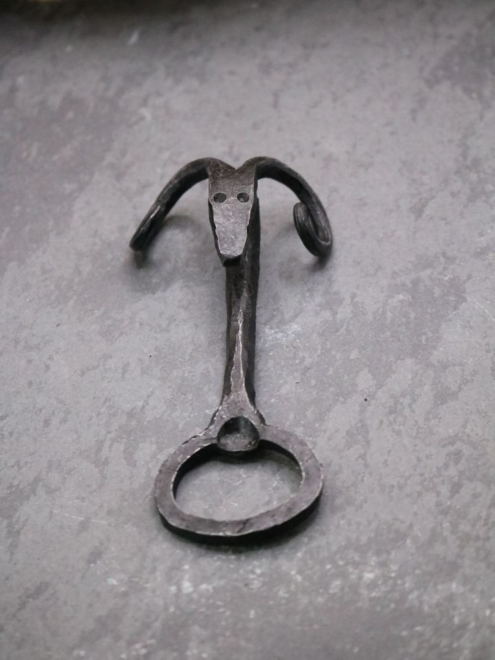 Forged bottle opener "Ram"