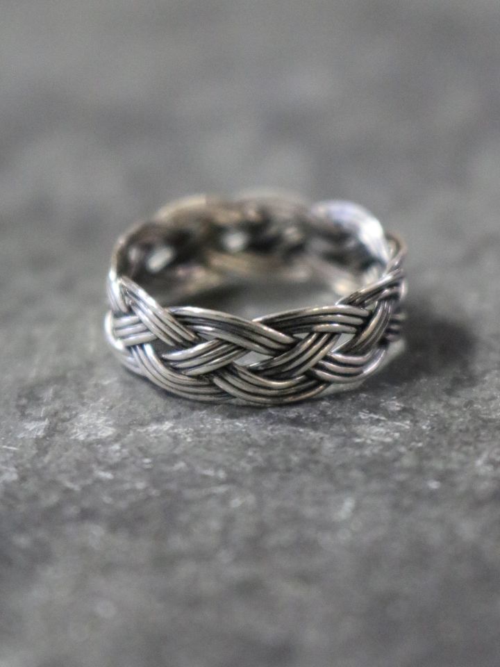 Braided Viking ring 56