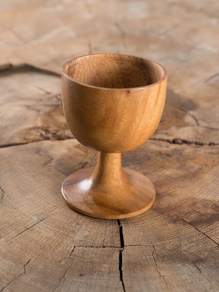 Wooden goblet 0.1 l