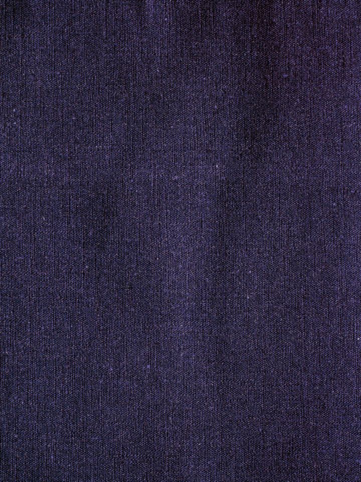 Linen fabric by the meter - navy blue