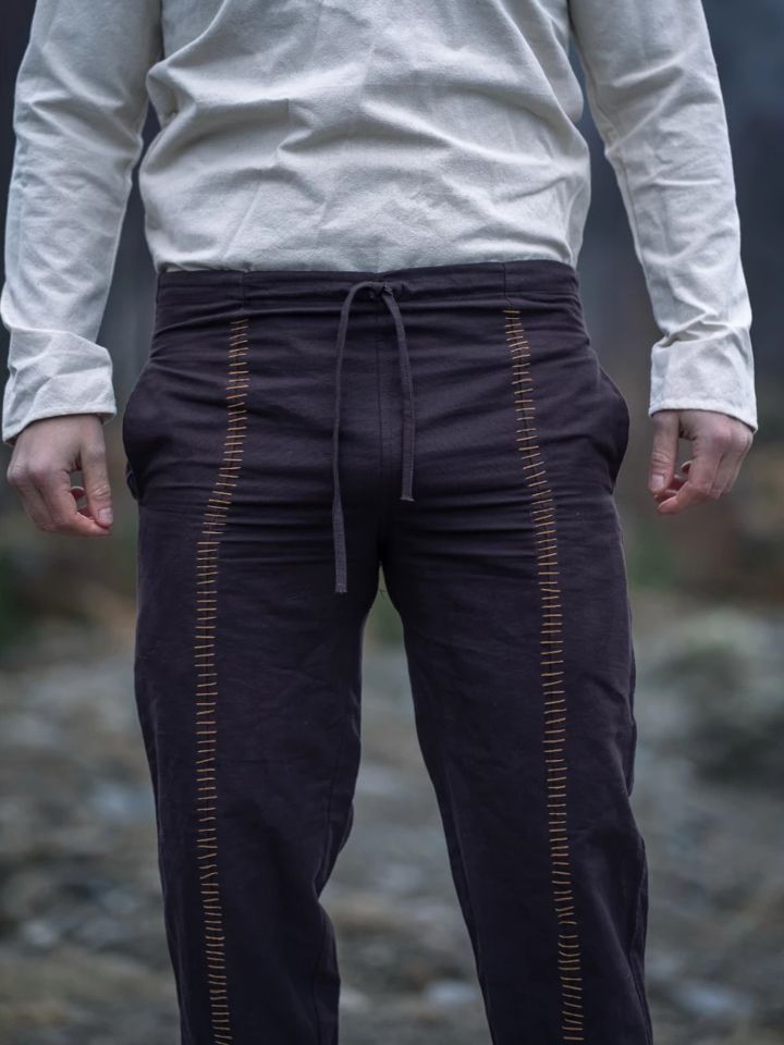 Hermann medieval trousers in dark brown