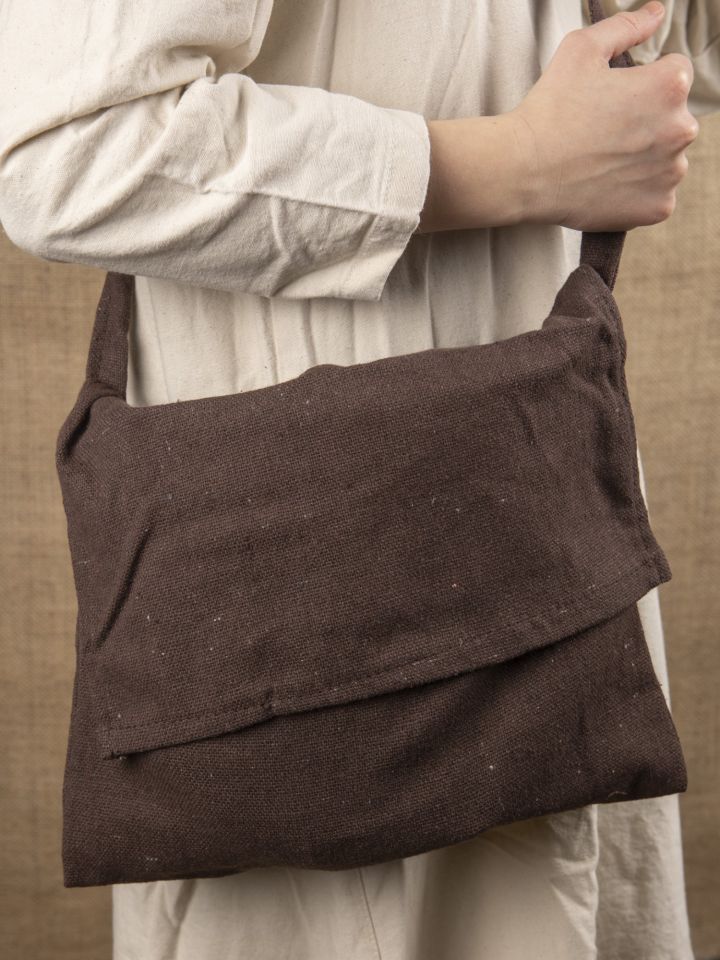 Brown shoulder bag