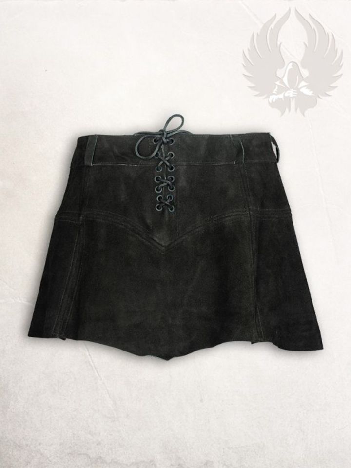 Suede skirt Nuala black