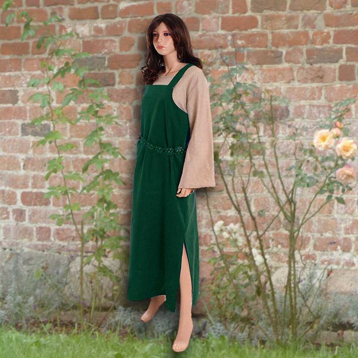 2-piece robe Othilie green