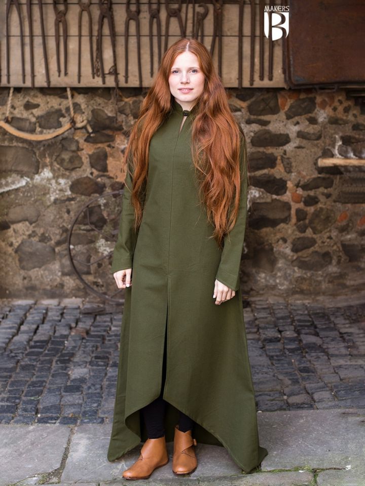 Ranwen robe olive green