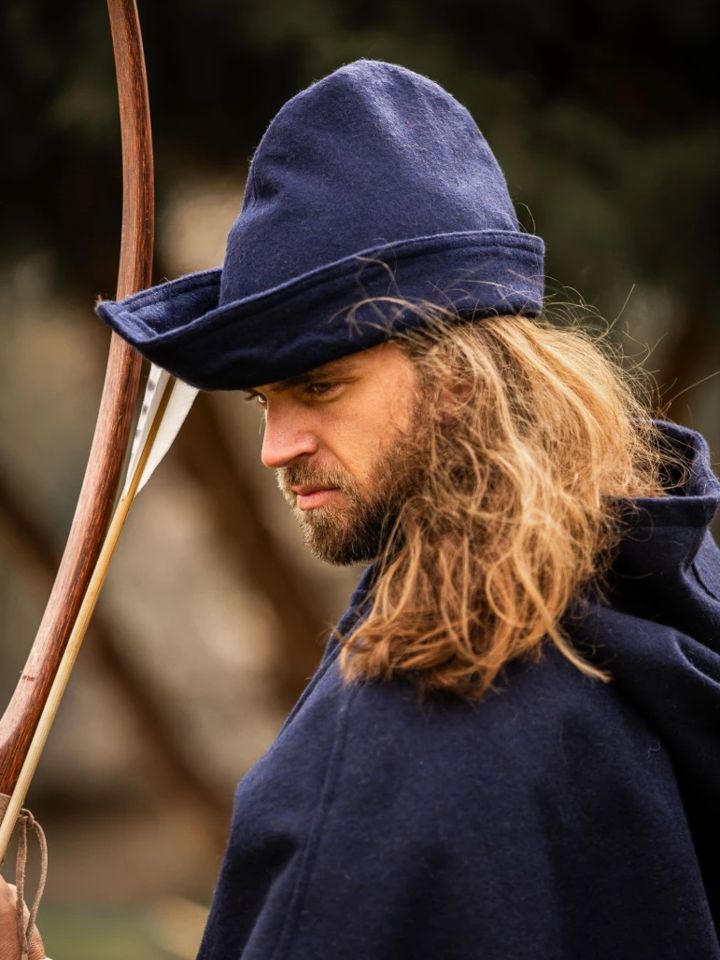 Hat - Robin Hood (wool) blue