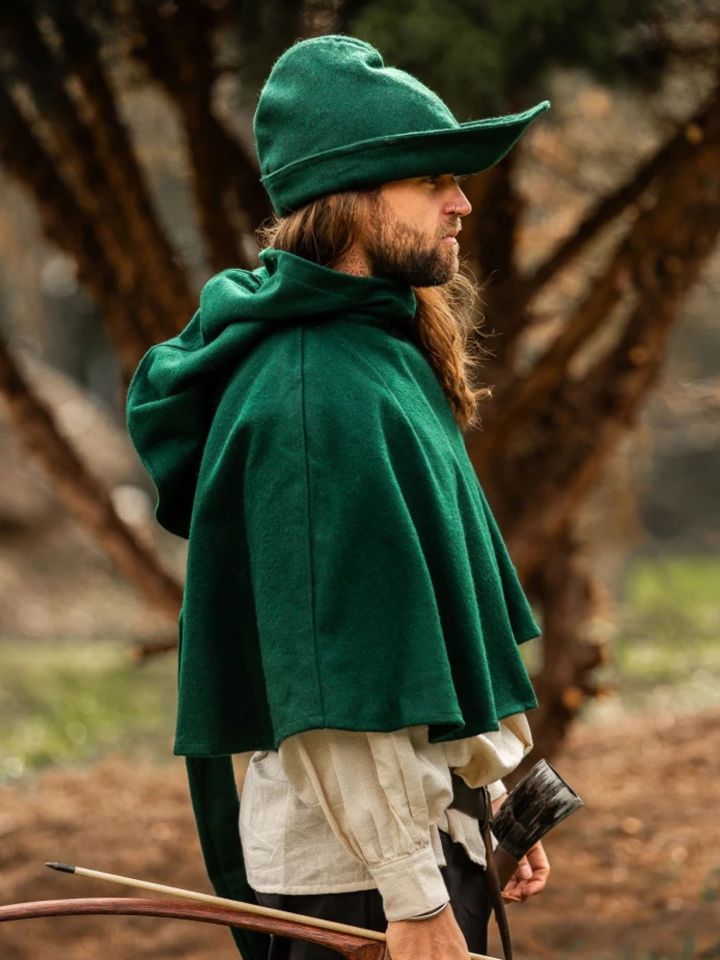 Hat - Robin Hood (wool) green