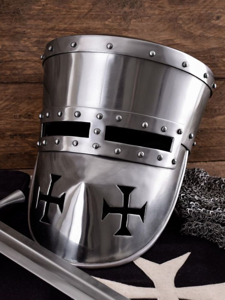 Crusader helmet 2 mm steel