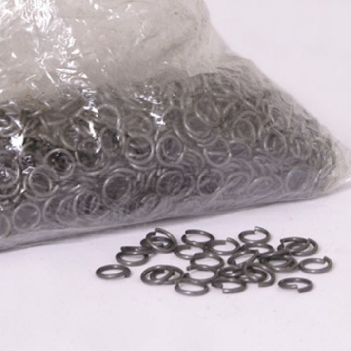 Chain rings made of spring steel