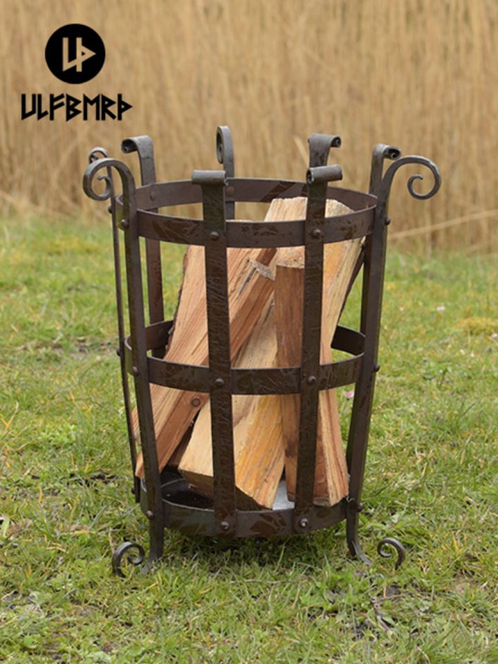 Forged fire basket