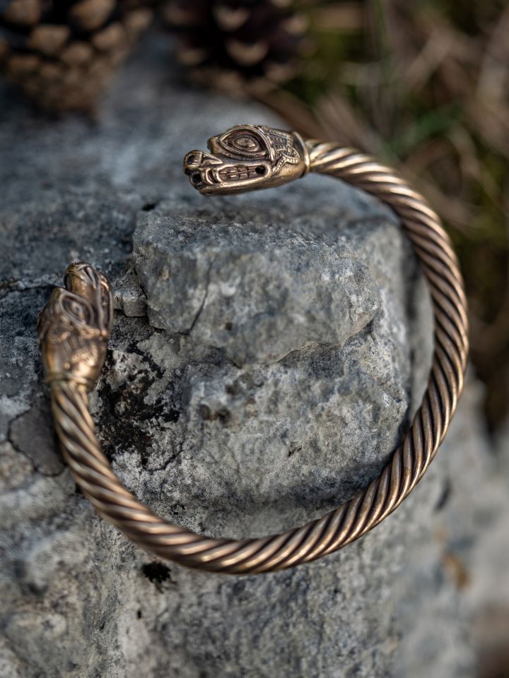 Dragon head bangle