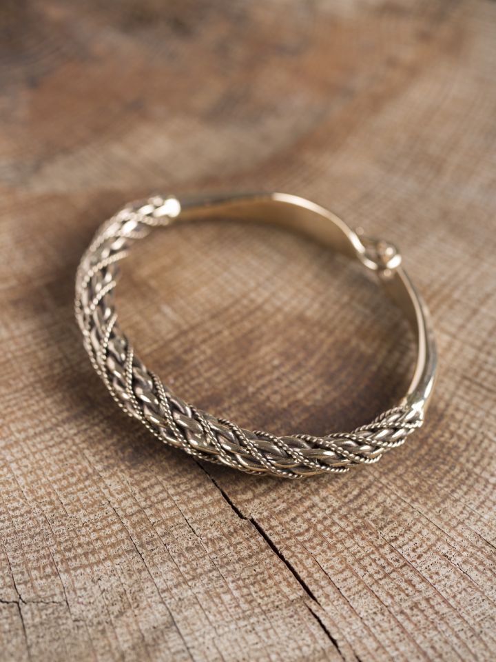 Bronze Viking bangle