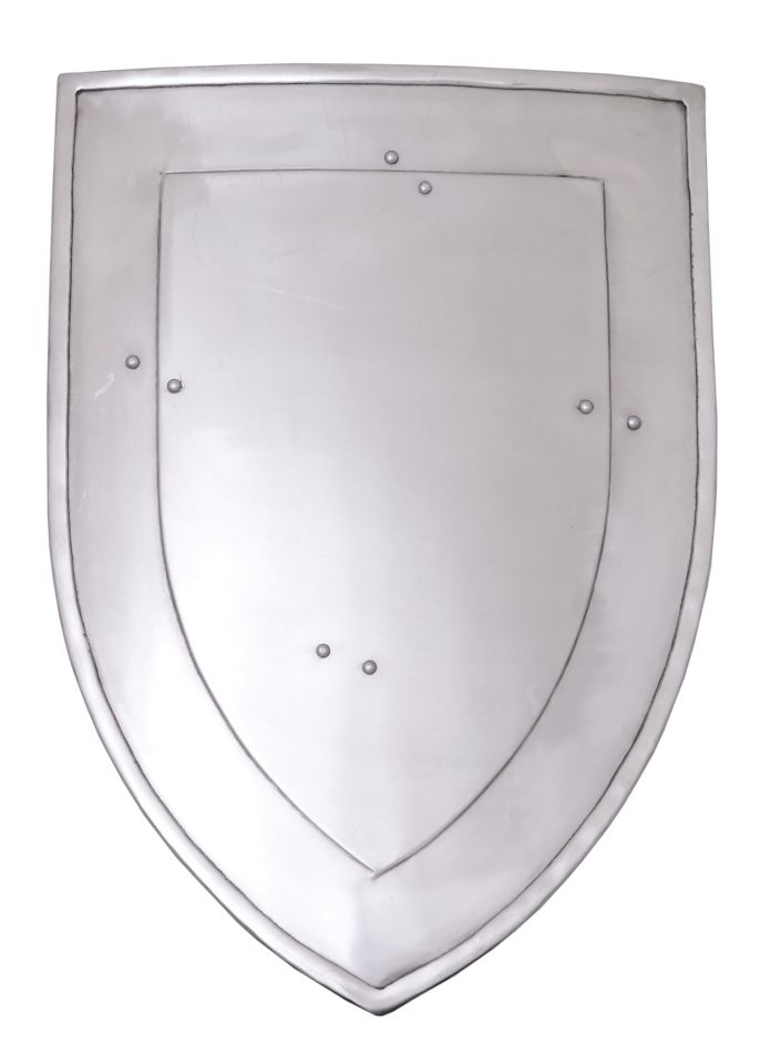 Metal coat of arms shield