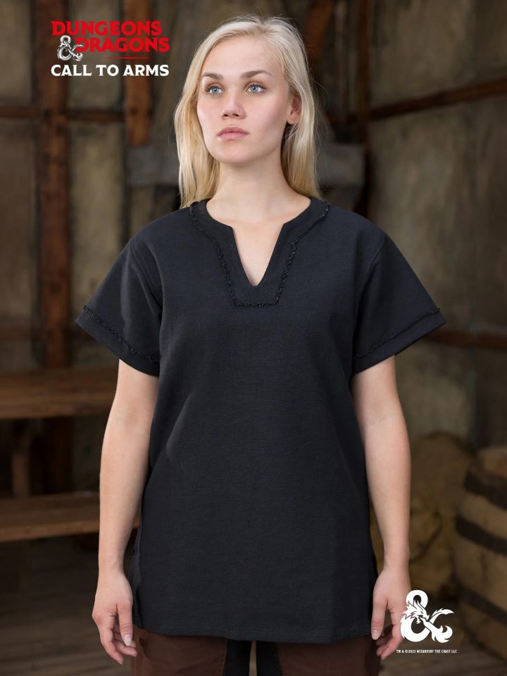 D&D Barbarian shirt black 2