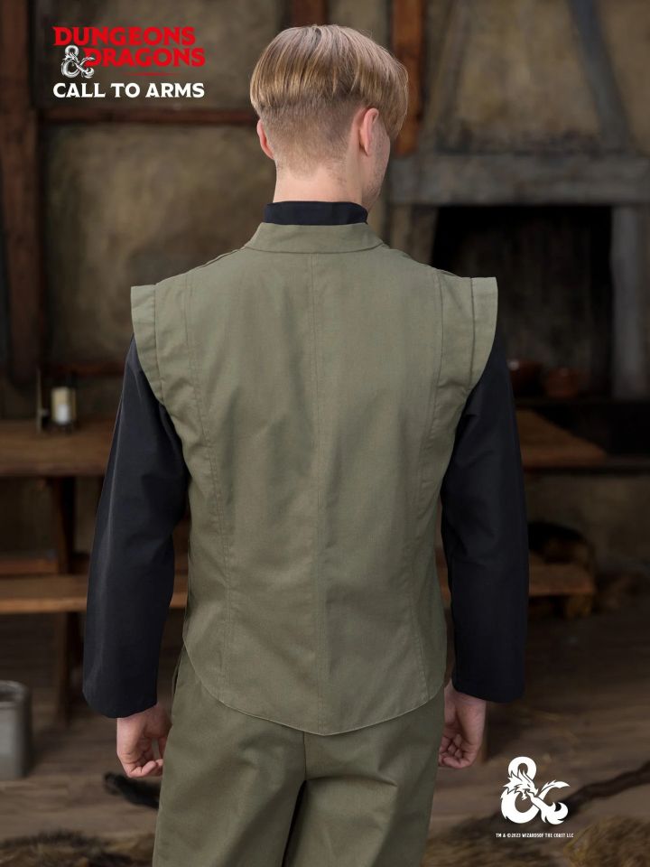 D&D ranger vest seagrass 2