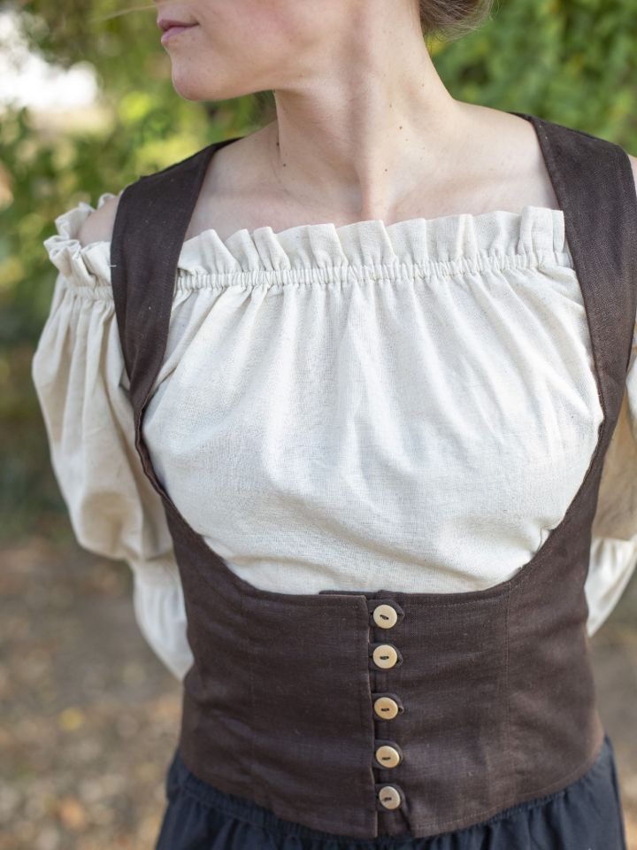 Underbust bodice brown L/XL 2