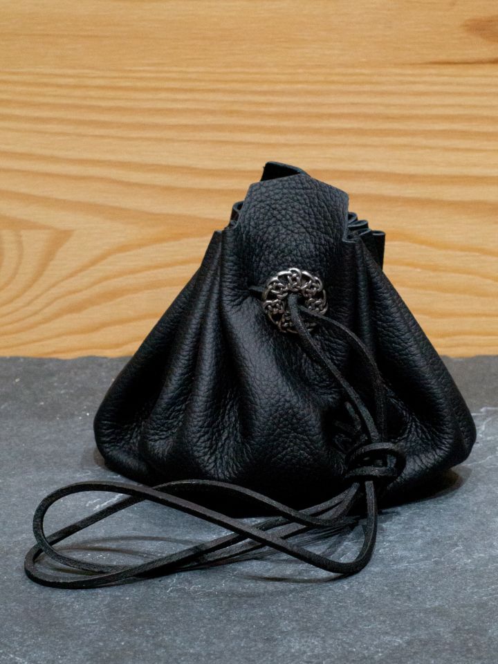 Leather bag Mjölnir black 2