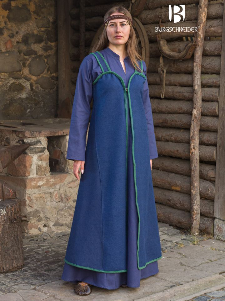 Rus overdress Katarzyna blue/green 2