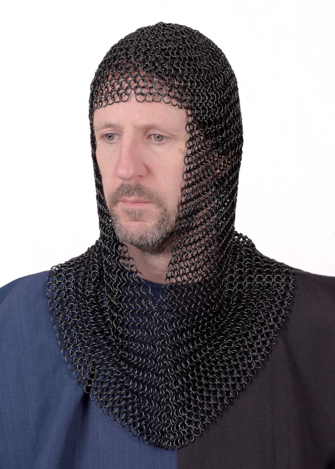 Burnished chain hood 2