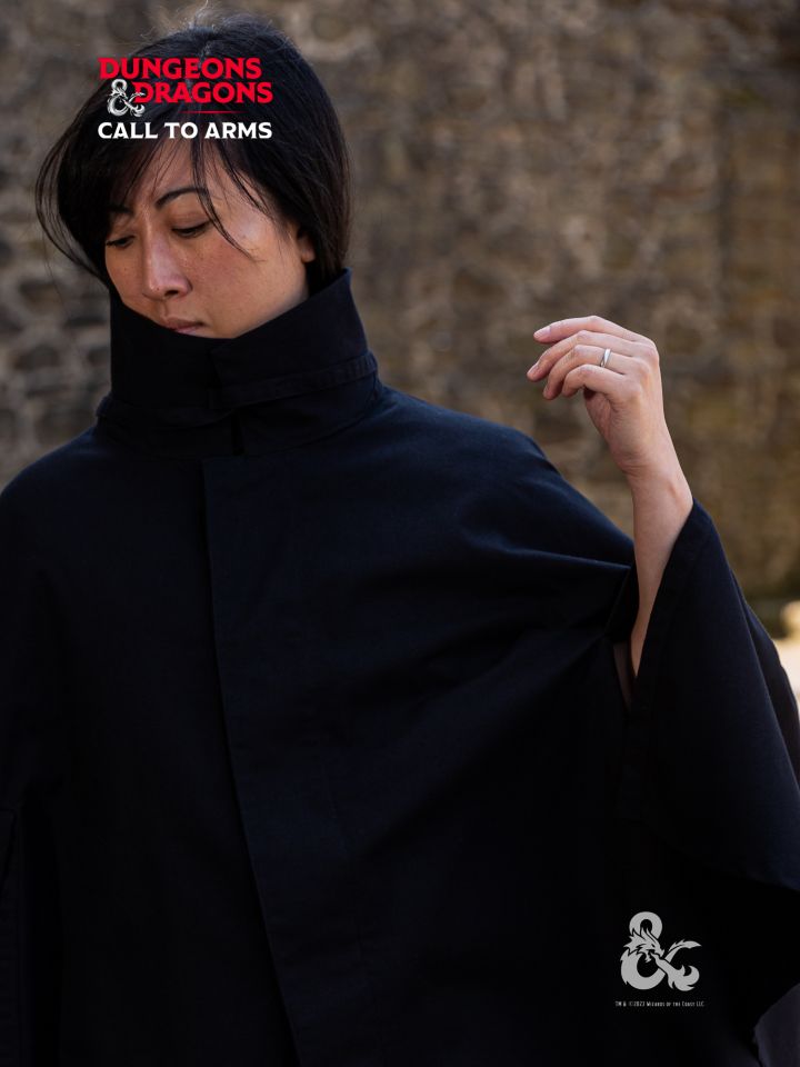 D&D rogue cape black 2