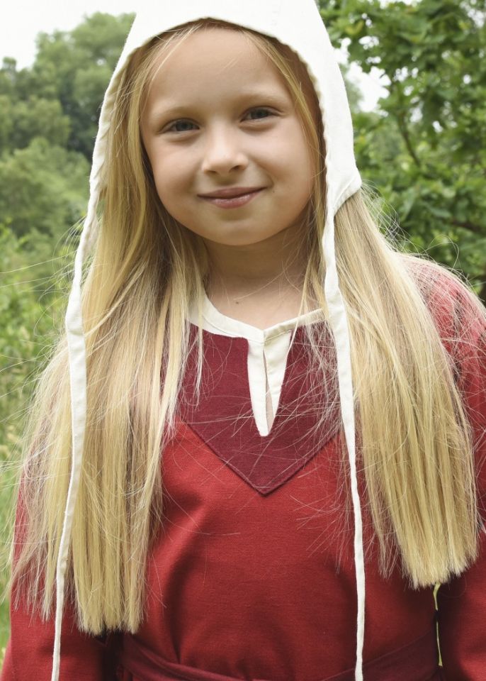 Viking dress for children red/wine red 164 2