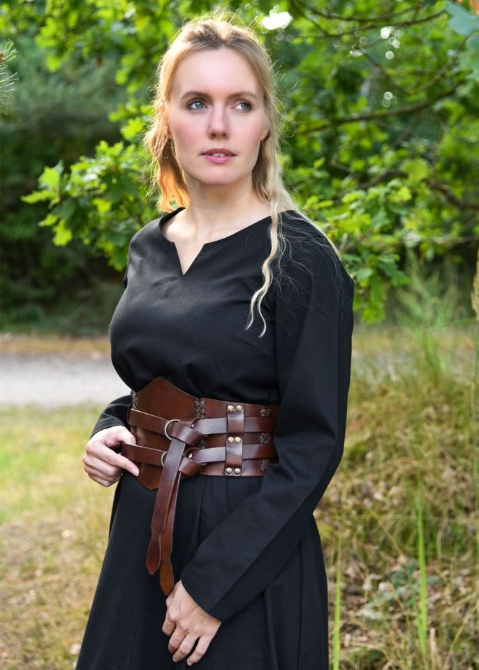 Lightweight medieval dress Milla black 2