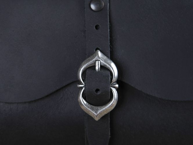 medieval belt pouch black 2