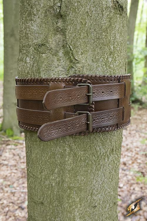 Barbarian belt brown 2