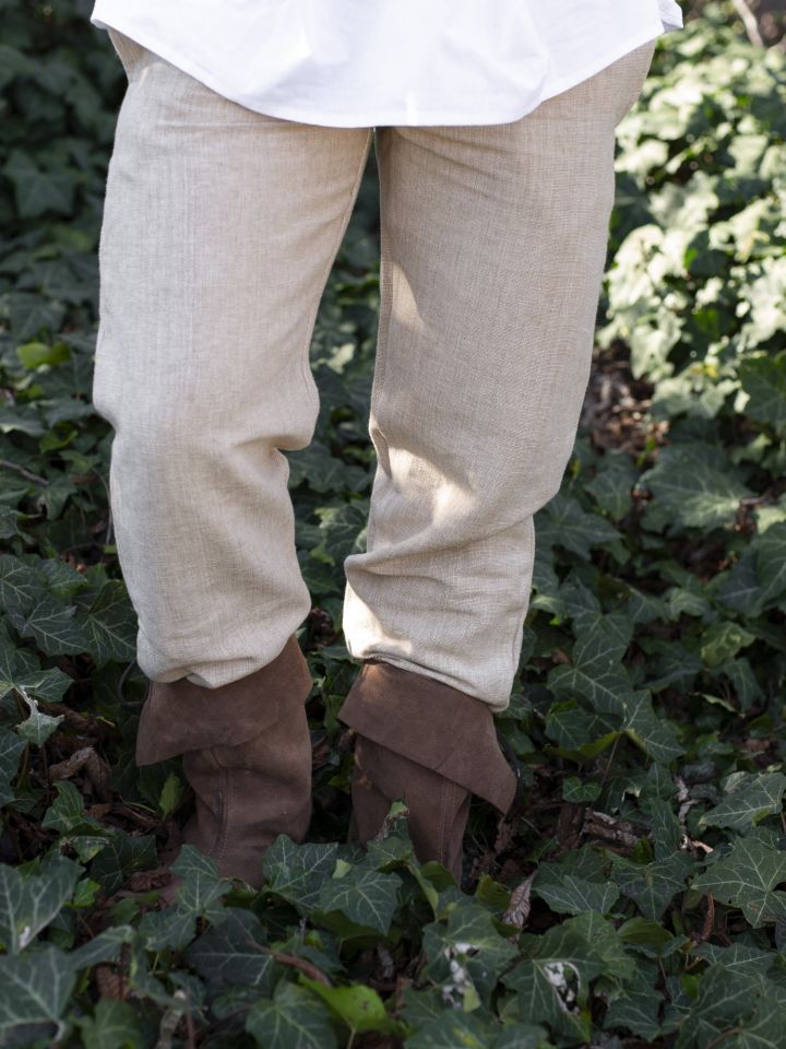 Medieval trousers made from coarse cotton hemp S 2