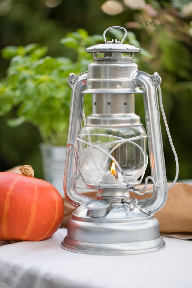 Storm lantern Feuerhand 276 galvanized 2