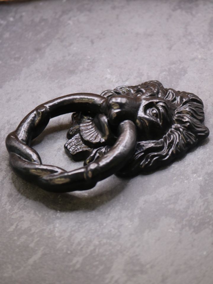 Lion head door knocker 2