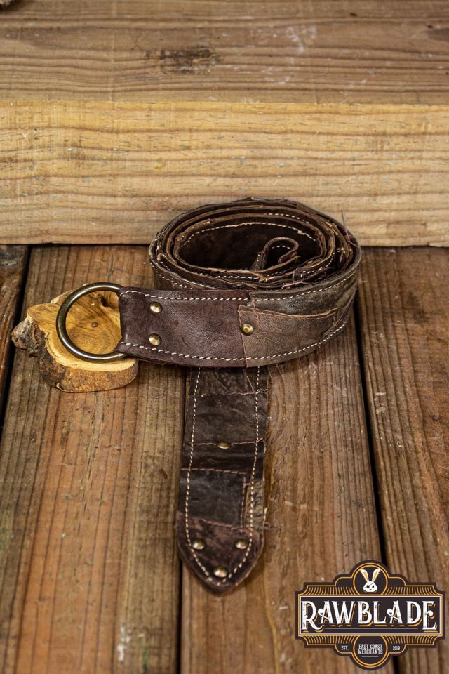 Hunter brown ring belt 2