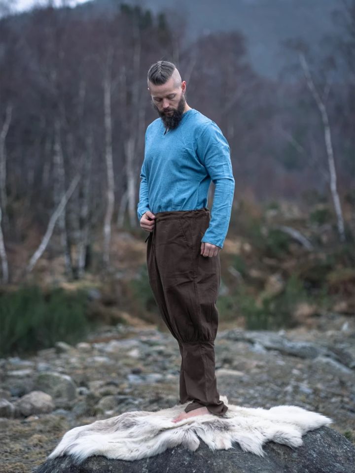 Rush trousers Kjell brown 2