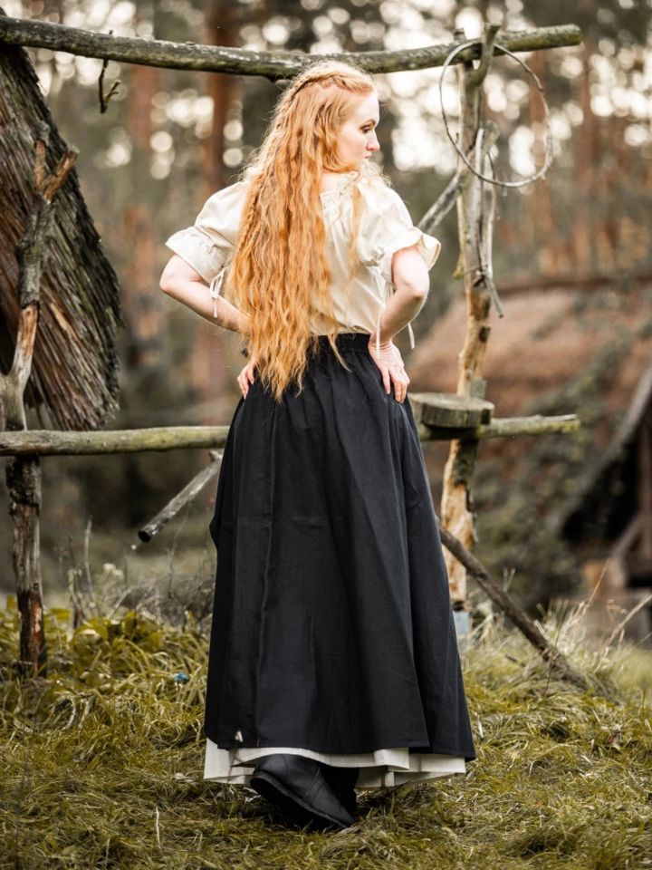 Medieval skirt Elise black-nature L/XL 2