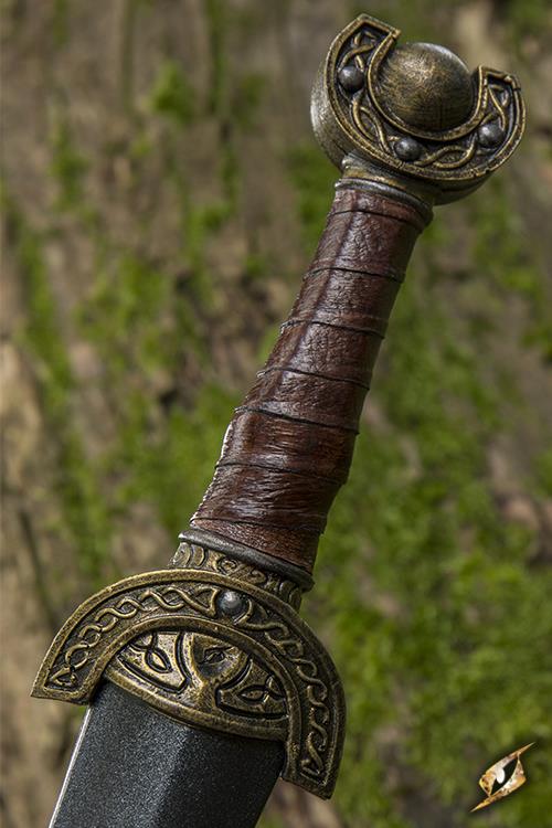 Celtic leaf sword for LARP - 100 cm 2