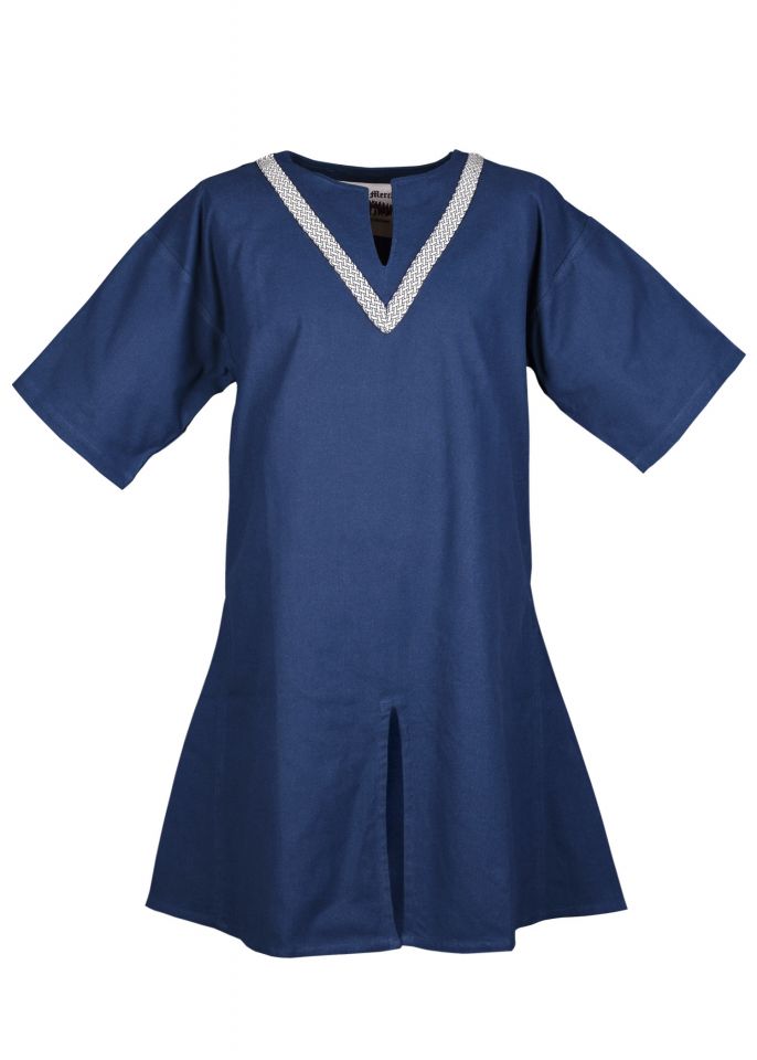 Children's tunic Ailrik short sleeve blue 2