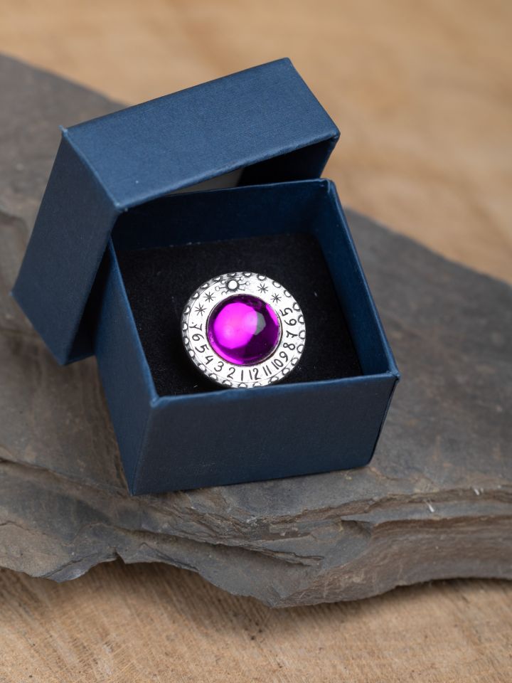 Saturn ring amethyst 2