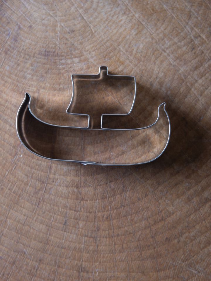 Viking boat cookie cutter 2