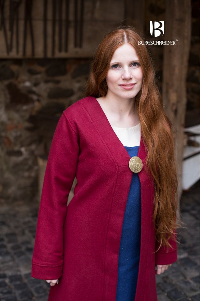 Birch coat Aslaug red 2