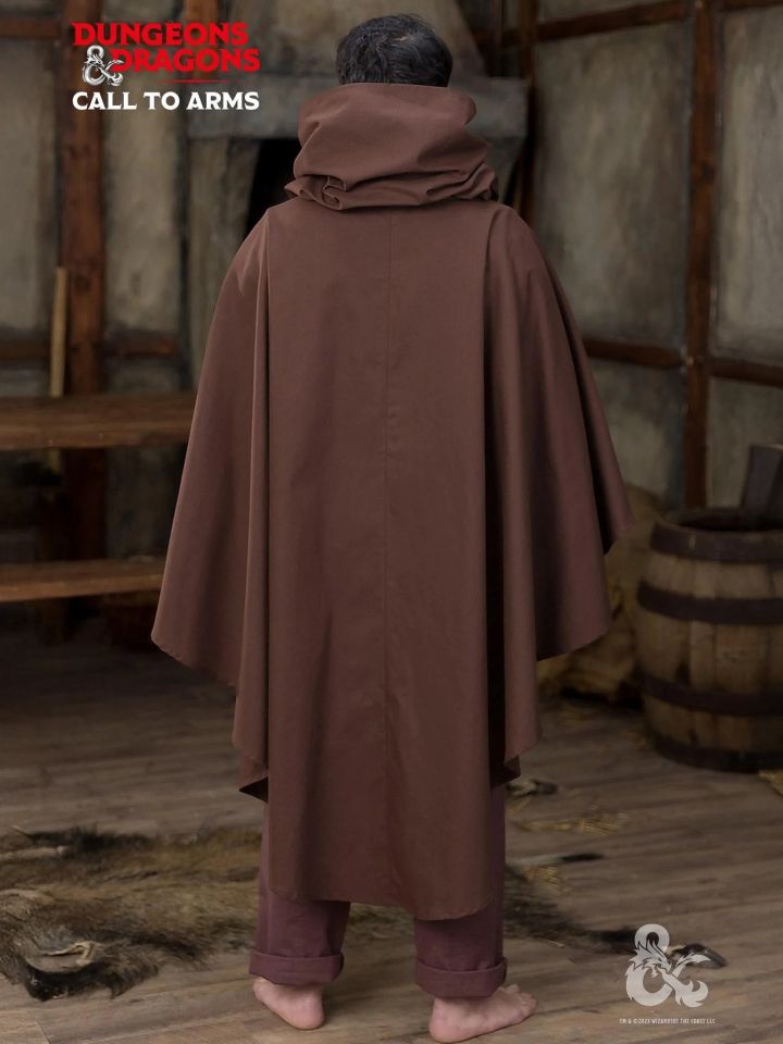 D&D Druid Cloak Brown 2