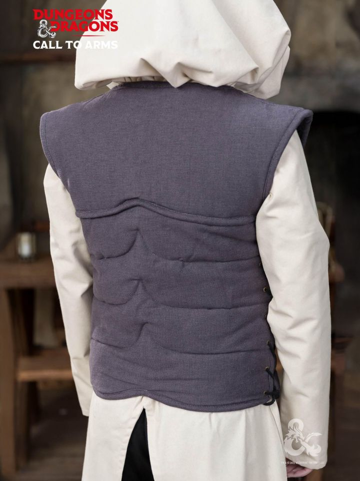 D&D Paladin Vest Gray 2