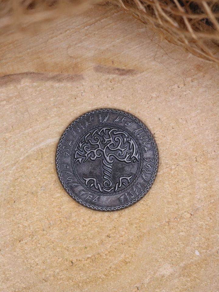 LARP coin "Elf" silver 2