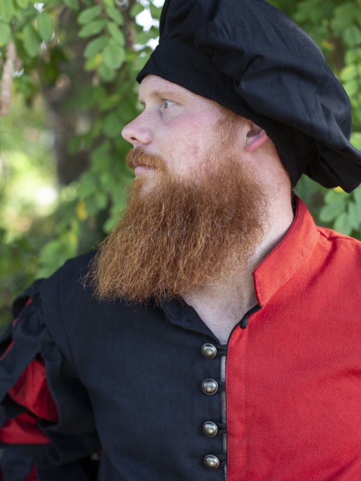 Landsknecht doublet black-red 2