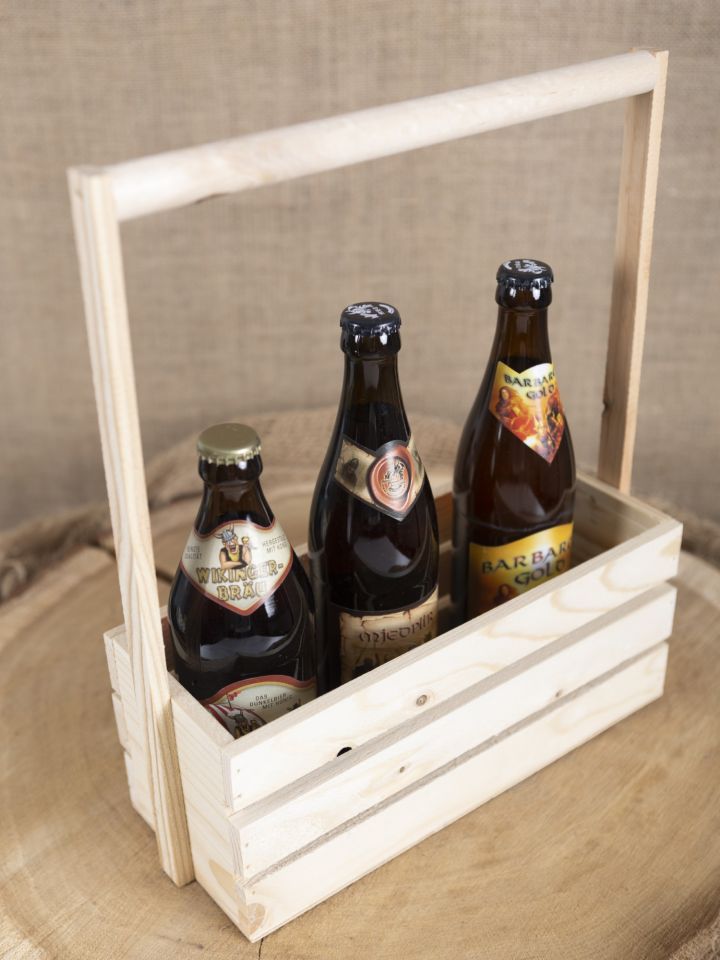 Bottle carrier for three bottles 2