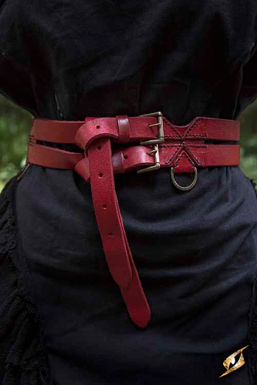 Double belt red 2