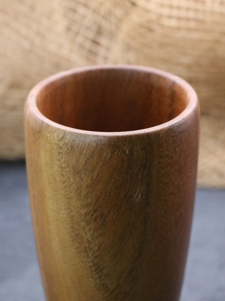 large wooden cup 2