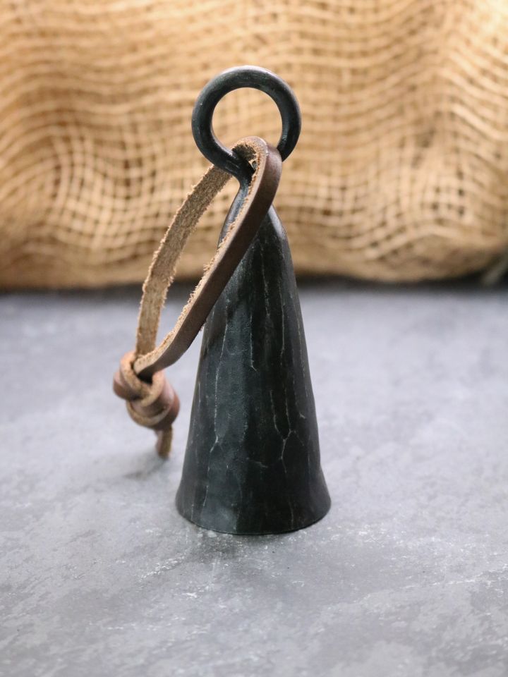 Forged medieval iron bell 2