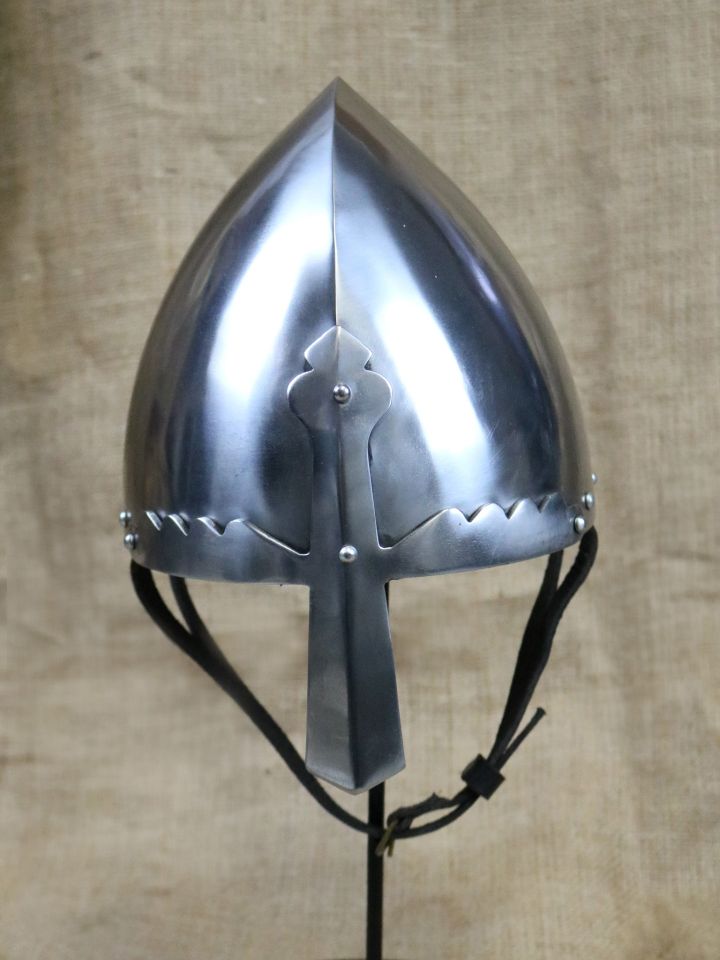 Nasal helmet "St. Wencelass", 2 mm steel 2