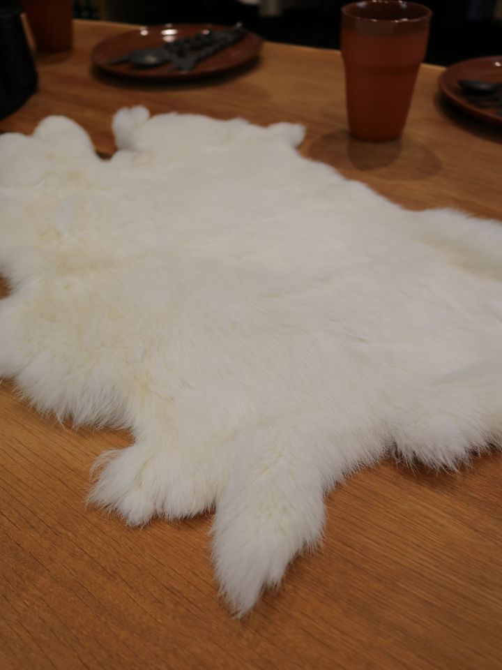 Rabbit fur snow white 2